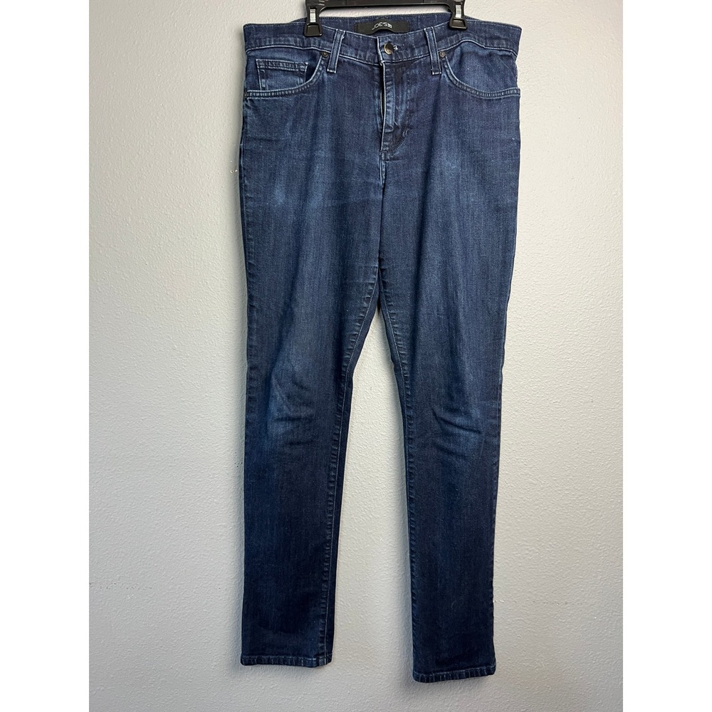 Joes Jeans Mens 33 Slim Fit Dark Wash Blue Denim‎ Jeans Stretchy Office Casual